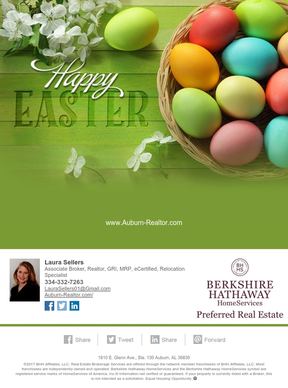 Happy Easter | REALTOR® Laura Sellers, Auburn, AL