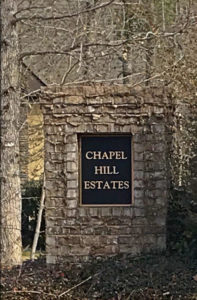 Chapel Hill home in Auburn AL with landscaped lot