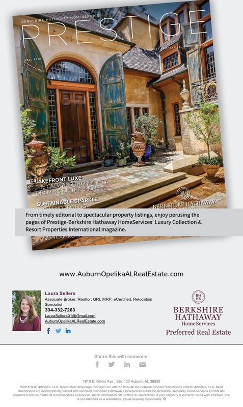 Prestige Magazine | REALTOR® Laura Sellers, Auburn, AL