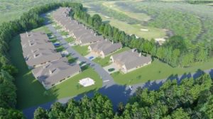 Luxury twin-home condominiums overlooking the 15th fairway at Augusta Auburn AL