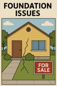 Cracked home foundation in Auburn, Alabama — selling tips for homeowners