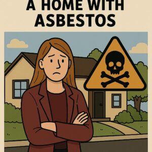 Exterior of a home with home inspection signage, representing asbestos disclosure requirements in Auburn and Opelika