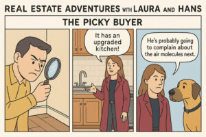 The Picky Buyer Comic – Real Estate Adventures with Laura and Hans