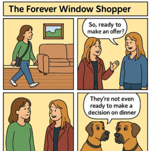 The Forever Window Shopper Comic – Real Estate Adventures with Laura and Hans