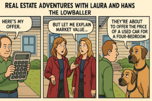 The Lowballer Comic – Real Estate Adventures with Laura and Hans