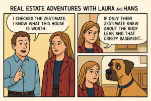The Zillow Expert Comic – Real Estate Adventures with Laura and Hans