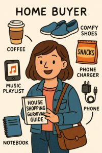 house shopping survival kit essentials for home buyers