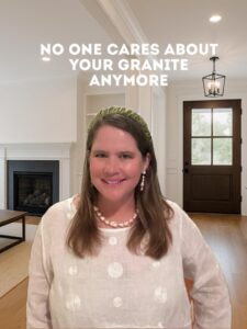 Dated granite countertops with a ‘meh’ buyer reaction