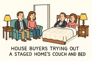 buyers getting too comfortable in staged homes