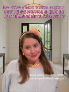 white carpet etiquette in homes