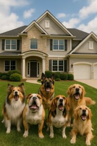 Dog barking during a home showing