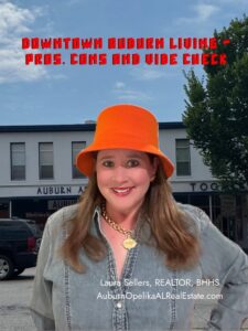 Downtown Auburn living with walkable streets and restaurants