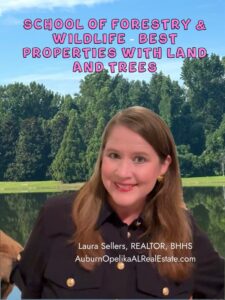 Secluded Auburn, AL property with trees and acreage