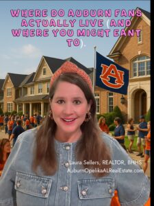 Auburn neighborhood within walking distance of Jordan-Hare Stadium.