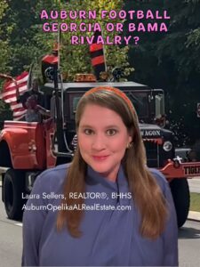 Auburn football game day rivalry—Georgia vs Alabama at Jordan-Hare Stadium