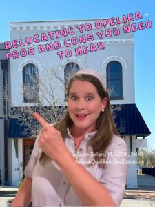 Opelika Alabama downtown with historic charm and shops