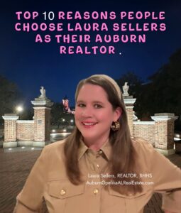 Top Auburn REALTOR Laura Sellers helping clients buy and sell homes