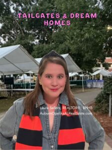 Auburn family hosting a driveway tailgate before the big game.
