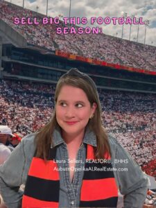 Auburn home for sale near Jordan-Hare Stadium during football season