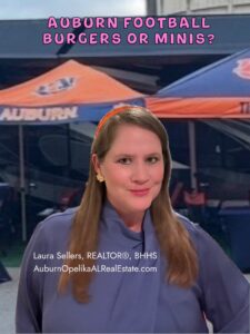 Auburn football tailgate burgers versus Chick-fil-A Chicken Minis on game day