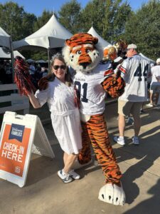 laura and aubie 3 | REALTORĀ® Laura Sellers, Auburn, AL
