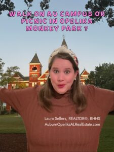 Sunset walk near Auburn University and picnic at Opelika Municipal Park comparison