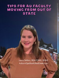 Auburn homes and neighborhoods for university faculty relocation