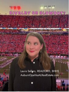 Fans celebrating Auburn football game day at Jordan-Hare Stadium.