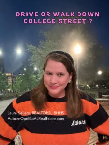 driving down College Street Auburn and walking through downtown Auburn Image Title: Auburn Life Drive or Walk