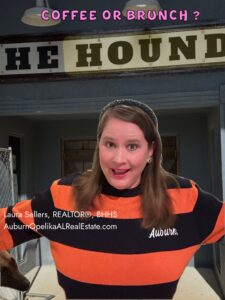 Coffee at The Bean or brunch at The Hound in Auburn