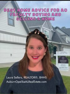 Auburn home near Auburn University ideal for faculty relocation.