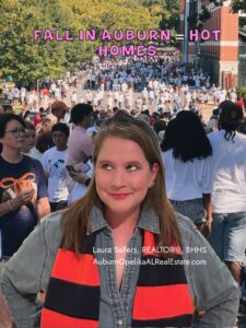 Auburn football fans near Jordan-Hare Stadium and fall homes for sale in Auburn.