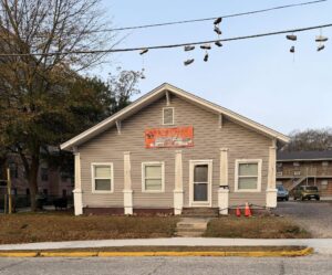 Toomer and Cox Streets Auburn AL historic and modern views
