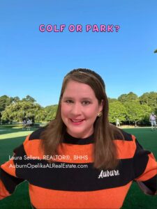 Auburn outdoors golf or park options