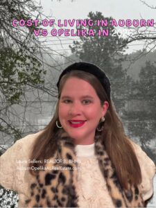 Cost of living in Auburn vs Opelika Alabama in 2026