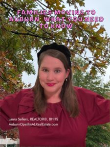 Families moving to Auburn Alabama neighborhood