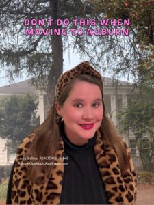 Top mistakes to avoid when relocating to Auburn Alabama