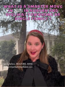 Townhome vs Single-Family Homes in Auburn and Opelika 2026