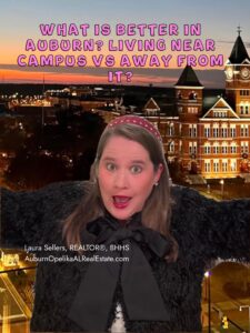 Living near Auburn University vs east Auburn homes