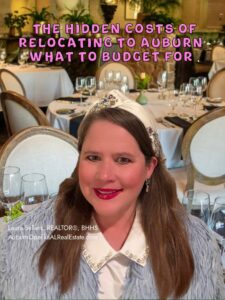 Moving boxes and a home in Auburn, Alabama