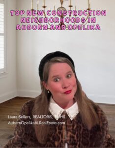 New construction homes in Auburn and Opelika Alabama