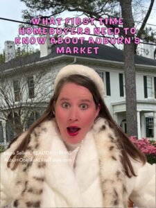 First-time homebuyers exploring houses for sale in Auburn Alabama