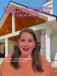 Auburn Alabama home in Woodward Oaks neighborhood showing local pricing comparison analysis