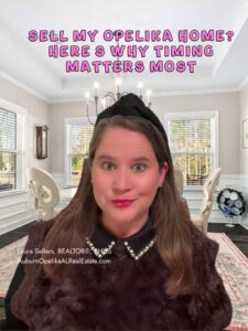 Opelika Alabama home for sale during peak spring and summer real estate season influenced by Auburn University relocation