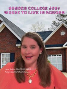 Auburn University Honors College relocation homes Auburn Alabama