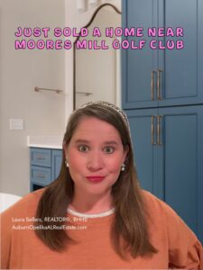 Home recently sold near Moores Mill Golf Club Auburn Alabama real estate
