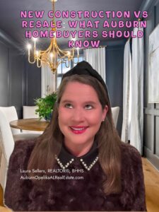 New construction home and established resale home in Auburn Alabama comparison guide