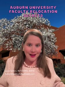 Auburn University faculty relocation home buying tips Auburn Alabama