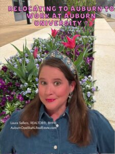 Auburn Alabama neighborhood near Auburn University showing homes and commute-friendly streets