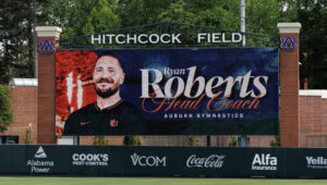 Ryan Roberts Auburn gymnastics coach Auburn Alabama real estate